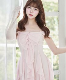 【Belle Charme】Frill Cami Tunic Onepiece