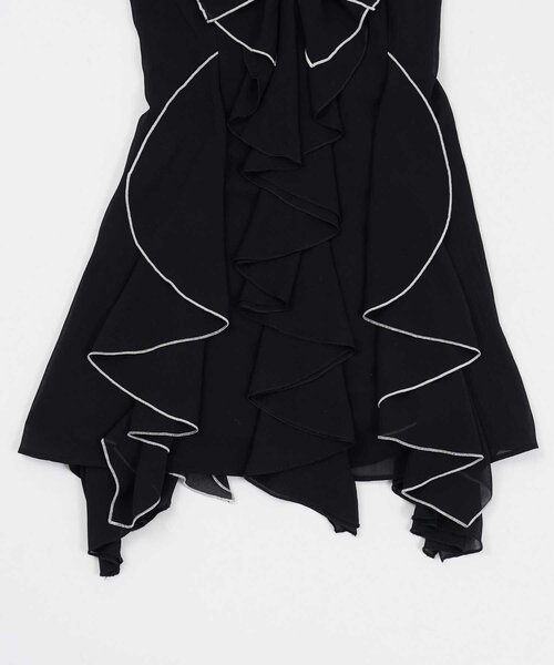 Belle Charme(ベルシャルム)の「【Belle Charme】Frill Cami Tunic Onepiece(ワンピース・レディース・ピンク/ブラック/サックスブルー・FREE)」の13枚目の写真