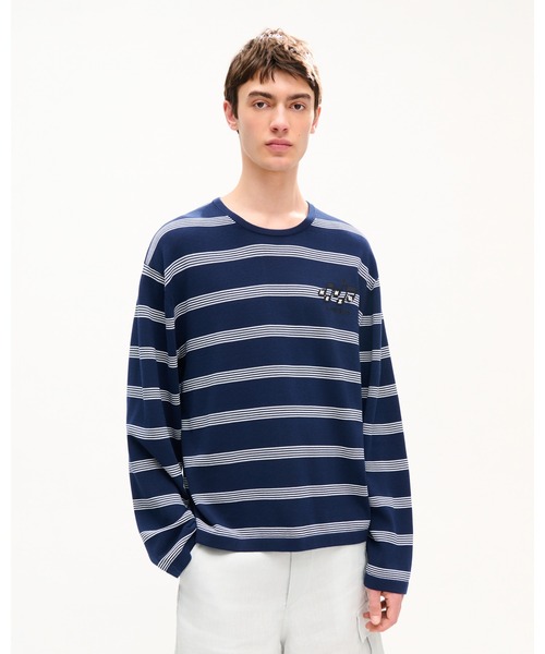 KENZO（ケンゾー）の「'KENZO Sounds' エンブロイダリー マリニエール ジャンパー イン ライト コットン（その他トップス・メンズ・ブルー系その他・MEDIUM/SMALL/LARGE）」の2枚目の写真