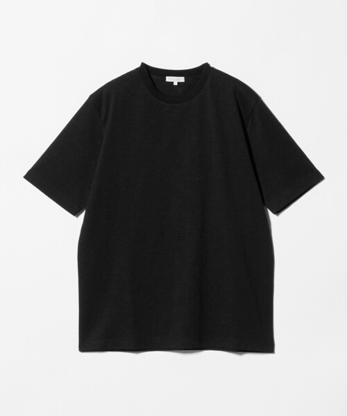 A DAY IN THE LIFE UNITED ARROWS(アデイインザライフユナイテッドアローズ)の「シルケット スラブポンチ ジャストカットソー<A DAY IN THE LIFE>(Tシャツ/カットソー・メンズ・ブラック/ホワイト/オリーブ・XL/L/M)」の2枚目の写真