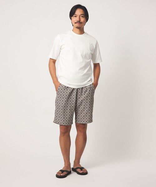 A DAY IN THE LIFE UNITED ARROWS(アデイインザライフユナイテッドアローズ)の「シルケット スラブポンチ ジャストカットソー<A DAY IN THE LIFE>(Tシャツ/カットソー・メンズ・ブラック/ホワイト/オリーブ・XL/L/M)」の5枚目の写真