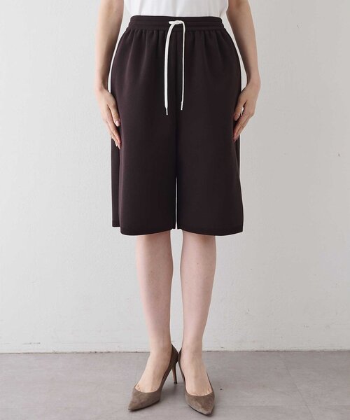 Whim Gazette（ウィムガゼット）の「【GEMINI】ニットショートパンツ（その他パンツ・レディース・ブラウン/チャコールグレー・FREE）」の16枚目の写真