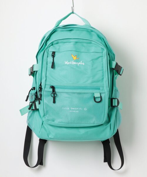 Mark Gonzales（マーク・ゴンザレス）の「【Mark Gonzales】 サイドベルト BIGポケット リュック / バックパック（バックパック/リュック・メンズ・ベージュ/ブラック/ネイビー/ミント・FREE）」の3枚目の写真