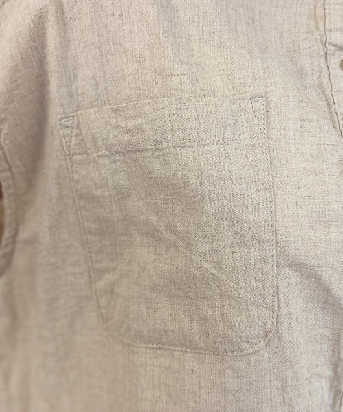 RCD(アールシーディー)の「麻綿ドローストリングスノースリーブシャツ(シャツ/ブラウス・レディース・ベージュ/ブラック・M-L/LL~3L/4L~5L)」の17枚目の写真