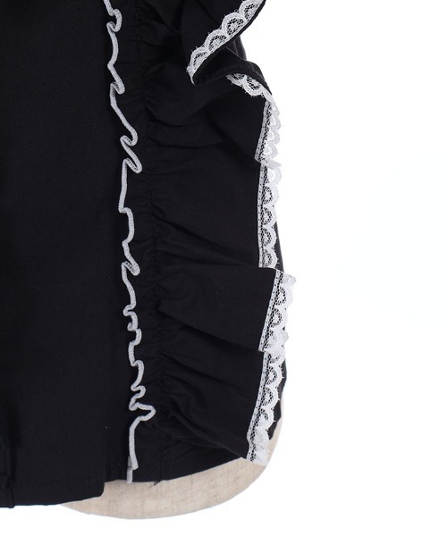axes femme POETIQUE（アクシーズファムポエティック）の「トロワリボンＢＬ（シャツ/ブラウス・レディース・ミント/ブラック/ホワイト・MEDIUM）」の22枚目の写真