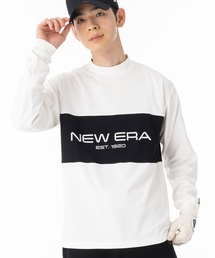 ニューエラゴルフ 長袖モックネックTシャツ ロンT 吸水速乾