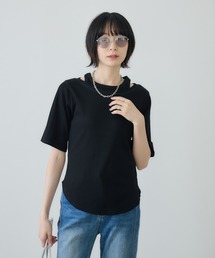 Dignite Collier レイヤードデザインTシャツ