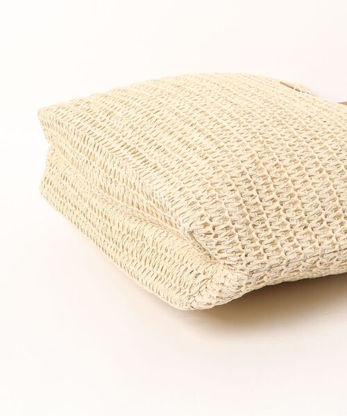 VIBGYOR(ヴィブジョー)の「Mignonjour/ナチュラルサマーメッシュバッグ M2949(ハンドバッグ・レディース・ベージュ/ブラウン・FREE)」の9枚目の写真