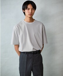 アイスコットン カノコ クルーネック カットソー -接触冷感-