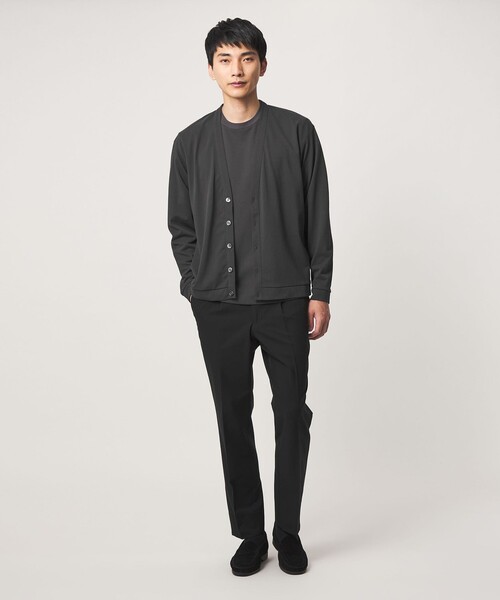 green label relaxing（グリーンレーベルリラクシング）の「アイスコットン カノコ クルーネック カットソー -接触冷感-（Tシャツ/カットソー・メンズ・ダークグレー/ライトグレー/ワイン・XL/M/S/L）」の18枚目の写真