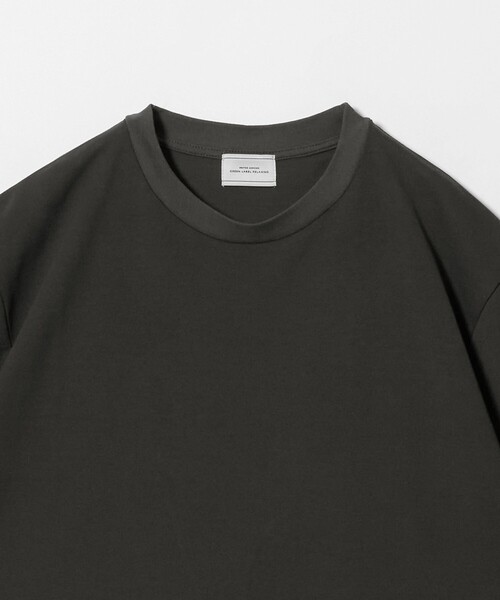 green label relaxing（グリーンレーベルリラクシング）の「アイスコットン カノコ クルーネック カットソー -接触冷感-（Tシャツ/カットソー・メンズ・ダークグレー/ライトグレー/ワイン・XL/M/S/L）」の5枚目の写真