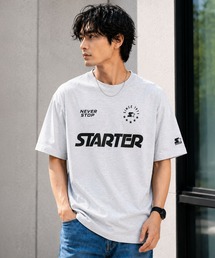 STARTER（スターター）の「STARTER スターター メンズ半袖Tシャツ デザインロゴ ゲームシャツ（Tシャツ/カットソー）」