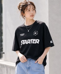 STARTER（スターター）の「STARTER スターター メンズ半袖Tシャツ デザインロゴ ゲームシャツ（Tシャツ/カットソー）」
