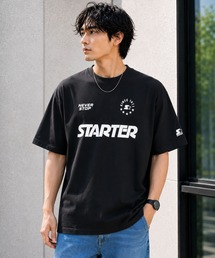 STARTER（スターター）の「STARTER スターター メンズ半袖Tシャツ デザインロゴ ゲームシャツ（Tシャツ/カットソー）」