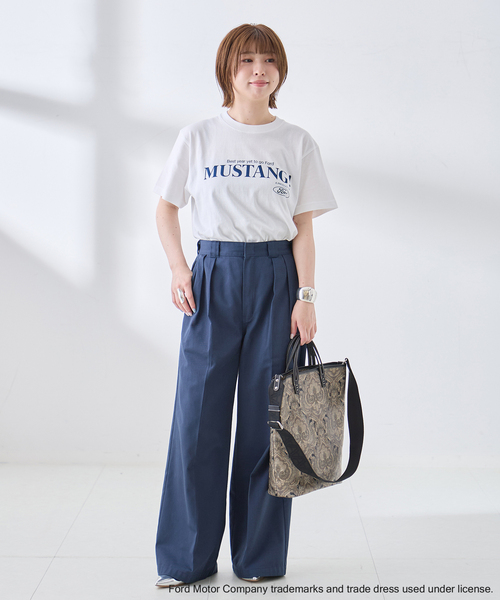GOOD ROCK SPEED(グッドロックスピード)の「GOOD ROCK SPEED/グッドロックスピード MUSTANG SS Tシャツ(Tシャツ/カットソー・レディース・ホワイト・FREE)」の15枚目の写真