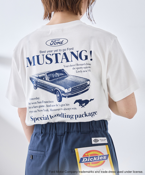 GOOD ROCK SPEED(グッドロックスピード)の「GOOD ROCK SPEED/グッドロックスピード MUSTANG SS Tシャツ(Tシャツ/カットソー・レディース・ホワイト・FREE)」の11枚目の写真