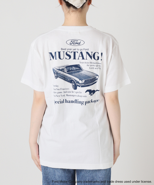 GOOD ROCK SPEED(グッドロックスピード)の「GOOD ROCK SPEED/グッドロックスピード MUSTANG SS Tシャツ(Tシャツ/カットソー・レディース・ホワイト・FREE)」の9枚目の写真