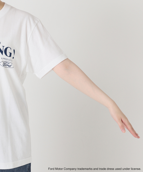 GOOD ROCK SPEED(グッドロックスピード)の「GOOD ROCK SPEED/グッドロックスピード MUSTANG SS Tシャツ(Tシャツ/カットソー・レディース・ホワイト・FREE)」の2枚目の写真