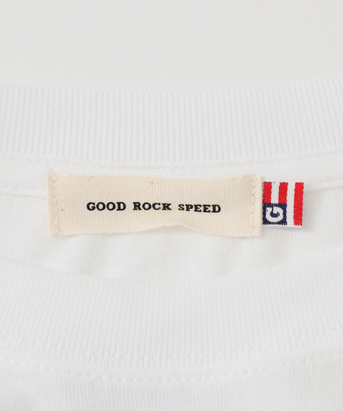 GOOD ROCK SPEED(グッドロックスピード)の「GOOD ROCK SPEED/グッドロックスピード MUSTANG SS Tシャツ(Tシャツ/カットソー・レディース・ホワイト・FREE)」の6枚目の写真