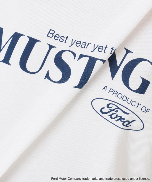 GOOD ROCK SPEED(グッドロックスピード)の「GOOD ROCK SPEED/グッドロックスピード MUSTANG SS Tシャツ(Tシャツ/カットソー・レディース・ホワイト・FREE)」の7枚目の写真