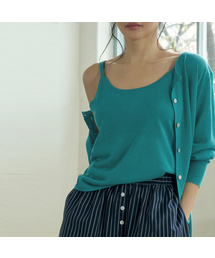 MORVE13（モルブ13）の「オルセンラウンドニットノースリーブ（Tシャツ/カットソー）」