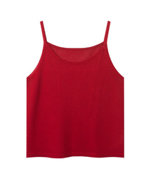 MORVE13（モルブ13）の「オルセンラウンドニットノースリーブ（Tシャツ/カットソー）」