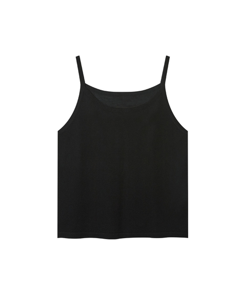 MORVE13(モルブ13)の「オルセンラウンドニットノースリーブ(Tシャツ/カットソー・レディース・レッド/ブラック/クリーム/グリーン系その他・FREE)」の2枚目の写真