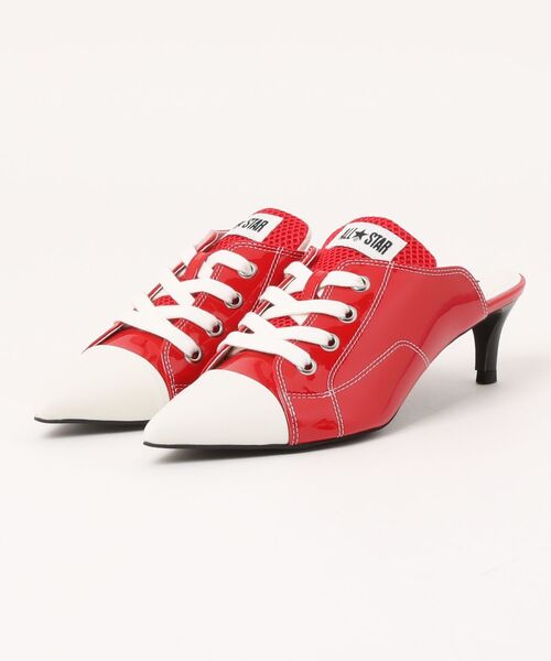CONVERSE(コンバース)の「CONVERSE/コンバース/ALL STAR POLARIGE MULE(パンプス・レディース・ブラック/レッド・4.5/5/5.5/4)」の1枚目の写真