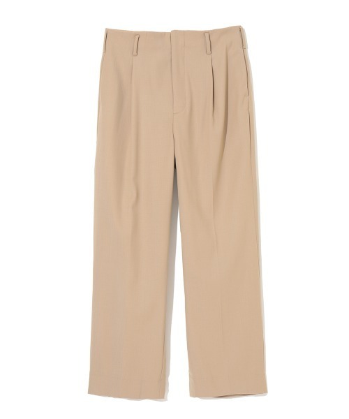 MODE COMMUTER（モードコミューター）の「[MC by HIDETAKA FUKUZONO  COLLECTION] HOLLY WOOD TOP PANTS（スラックス・メンズ・ベージュ/ブラック・SMALL/MEDIUM/LARGE）」の3枚目の写真