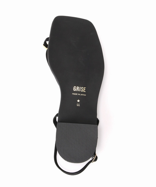 GRISE(グリーズ)の「《追加2/WEB+一部店舗限定》GRISEメタルリングクロストングサンダル(サンダル・レディース・アイボリー/ブラック・SMALL/X-LARGE/LARGE/MEDIUM)」の11枚目の写真