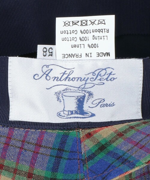 Steven Alan(スティーブンアラン)の「<ANTHONY PETO>TRAVELLER HAT/ハット(ハット・レディース・コバルトブルー・58)」の8枚目の写真
