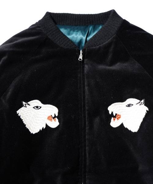 THRIFTY LOOK(スリフティールック)の「THRIFTY LOOK / スリフティールック SUNDERSTORM SOUVENIR PADDED BLOUSON サンダーストーム スーベニア 中綿ブルゾン(ブルゾン・メンズ・ブラック系その他/ブラック系その他2/ブラック・SMALL/MEDIUM/LARGE)」の7枚目の写真