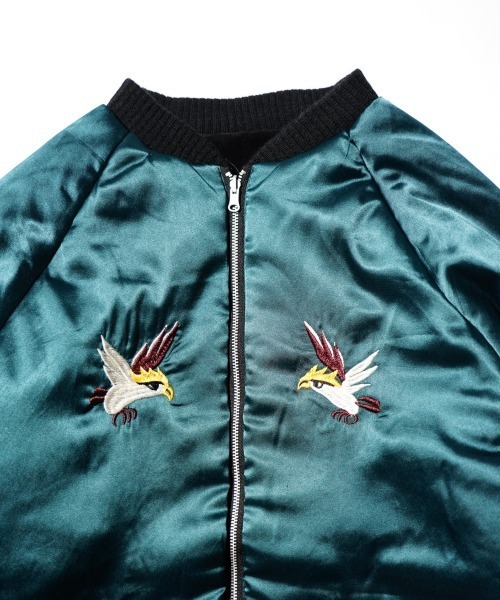 THRIFTY LOOK(スリフティールック)の「THRIFTY LOOK / スリフティールック SUNDERSTORM SOUVENIR PADDED BLOUSON サンダーストーム スーベニア 中綿ブルゾン(ブルゾン・メンズ・ブラック系その他/ブラック系その他2/ブラック・SMALL/MEDIUM/LARGE)」の16枚目の写真
