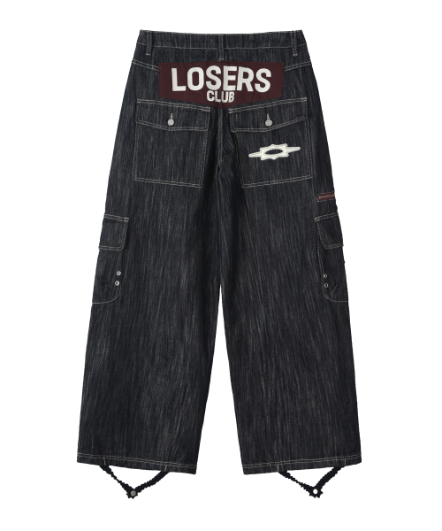 LOSERS CLUB（ルーザーズクラブ）の「ヴィンテージカーゴワイドスラブデニムパンツインディゴ（デニムパンツ・メンズ・その他・1/2/3/4/0）」の3枚目の写真