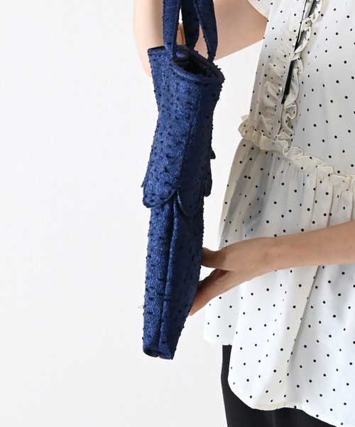 Neige（ネージュ）の「スカラップツイードトート（トートバッグ・レディース・ネイビー/ブルー/ピンク・ONE SIZE）」の17枚目の写真