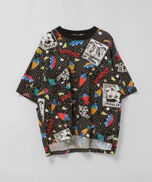 RNA（アールエヌエー）の「M2741 JUNKサンデープリントルーズT（Tシャツ/カットソー・レディース・キナリ/ブラック・MEDIUM）」の18枚目の写真