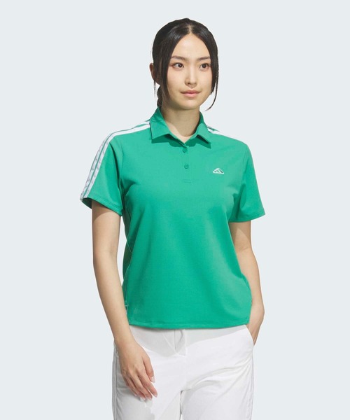 SRI Sleeves clap peak пик поло полурукав adidas Golf