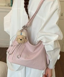 ショルダーにもリュックにも!2WAYで使えるフェイクレザーバッグ