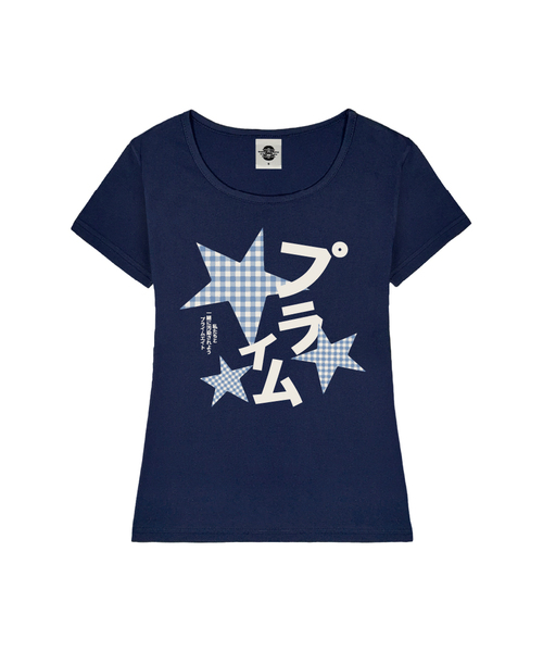 PRIMATE(プライメイト)の「CHECK MILKY レディース Uネックスリムフィット半袖Tシャツ 6 COLORS(Tシャツ/カットソー・レディース・ミント/ブラック/ホワイト/ネイビー/ピンク・SMALL/MEDIUM)」の4枚目の写真