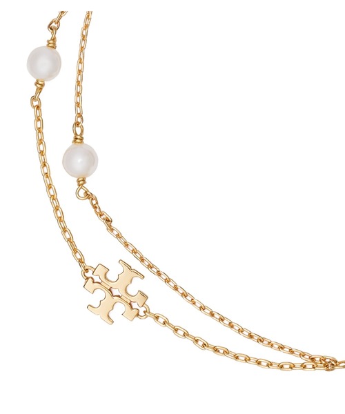 TORY BURCH(トリーバーチ)の「ムーンダンス レイヤード パール ブレスレット(ブレスレット・レディース・ゴールド・ONE SIZE)」の2枚目の写真
