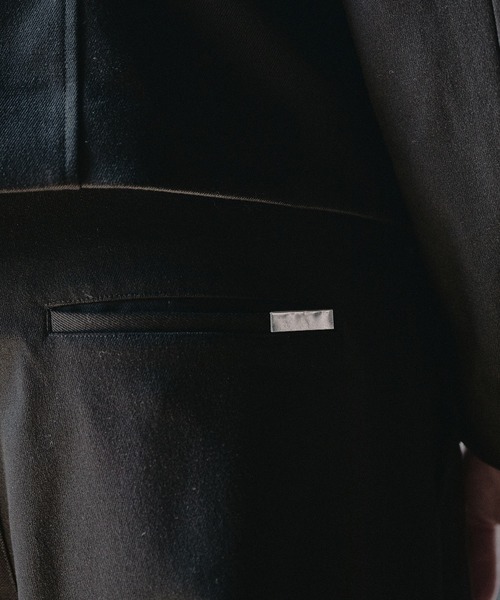 Regen Glanz(レーゲングランツ)の「Double Button Design Slacks / ダブルボタンデザインスラックス(スラックス・メンズ・ブラック・MEDIUM/LARGE/SMALL)」の10枚目の写真