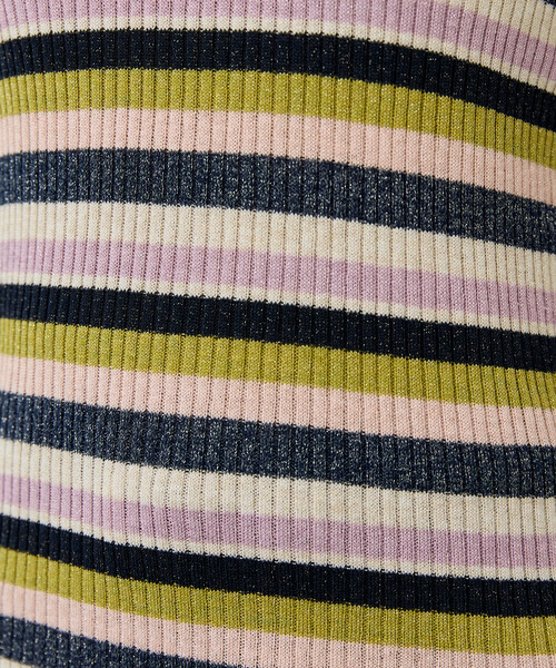 FREAK'S STORE（フリークスストア）の「ウォッシャブル ラメ クルーネックニット/洗えるニット/リブニット（ニット/セーター・レディース・ワイン/オフホワイト/ネイビー/ブラック・ﾌﾘ-）」の11枚目の写真