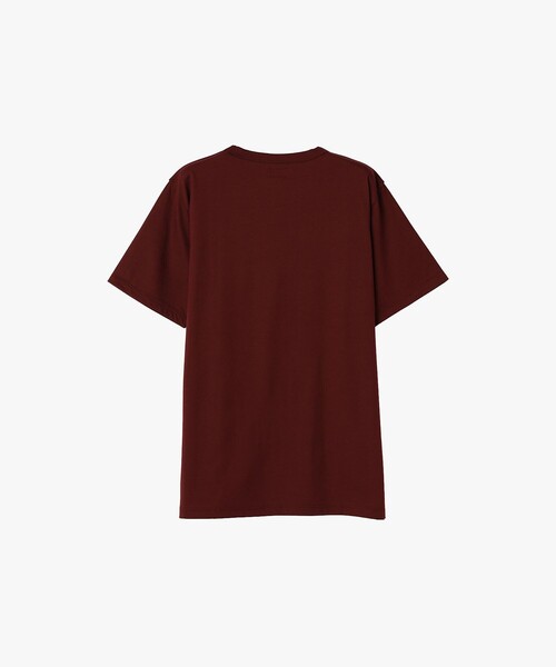 agnes b.（アニエスベー）の「メンズ アイコニック コットン 半袖 Tシャツ "Lezard"（Tシャツ/カットソー・メンズ・ボルドー・1/2/3）」の2枚目の写真