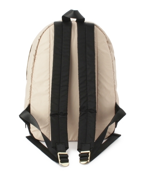 HusHusH(ハッシュアッシュ)の「ナイロンラウンドリュック(バックパック/リュック・レディース・ベージュ/グレー/ブラック・00)」の5枚目の写真