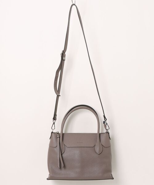 inter-chaussures(インターショシュール)の「【RIPANI】2WAY ミニマル ハンドバッグ(Q66447)(ハンドバッグ・レディース・ダークグレー・ALL)」の1枚目の写真
