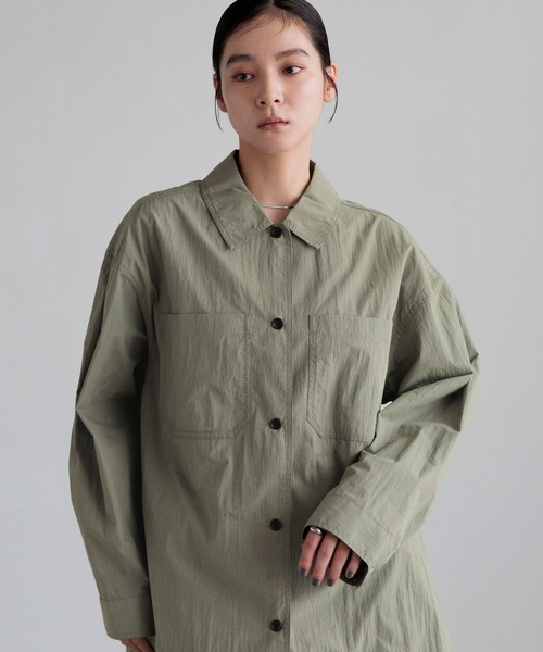 LOWRYS FARM(ローリーズファーム)の「オーバーBOXシャツ 1051616(シャツ/ブラウス・レディース・ホワイト/カーキ/ピンク・FREE)」の16枚目の写真