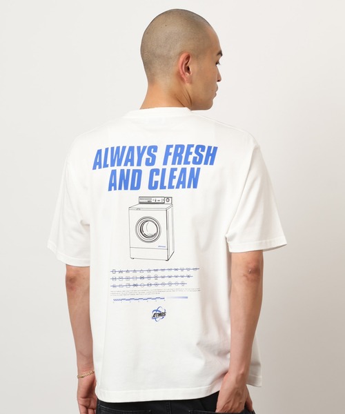 atmos(アトモス)の「atmos Laundry Print T-shirt / アトモス ランドリー プリント T-シャツ(Tシャツ/カットソー・メンズ・イエロー/ブラック/ホワイト・M/L/XL/XXL)」の13枚目の写真