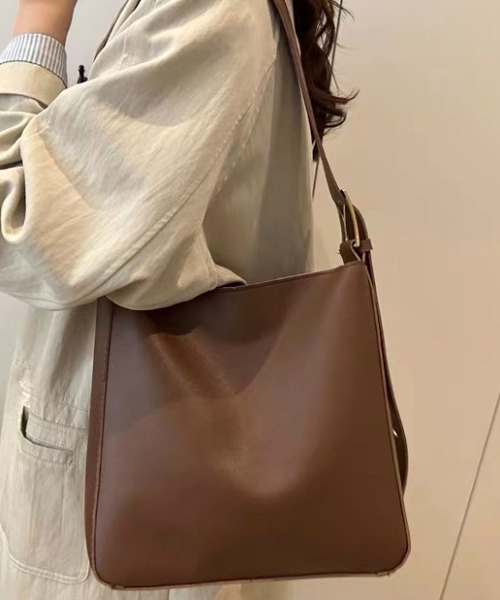 ampm（エーエムピーエム）の「ショルダーバッグ ハンドバッグ ワンショルダーバッグ スクエアバッグ（ショルダーバッグ・レディース・ブラウン/ブラック・FREE）」の14枚目の写真