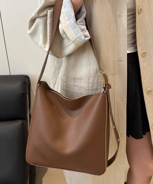 ampm（エーエムピーエム）の「ショルダーバッグ ハンドバッグ ワンショルダーバッグ スクエアバッグ（ショルダーバッグ・レディース・ブラウン/ブラック・FREE）」の17枚目の写真