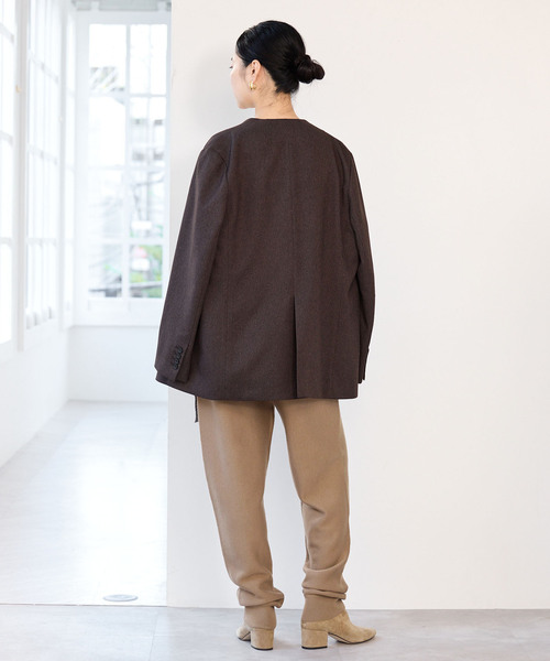 IENA(イエナ)の「接結ジョガーパンツ(その他パンツ・レディース・グレー/キャメル・38/36)」の18枚目の写真